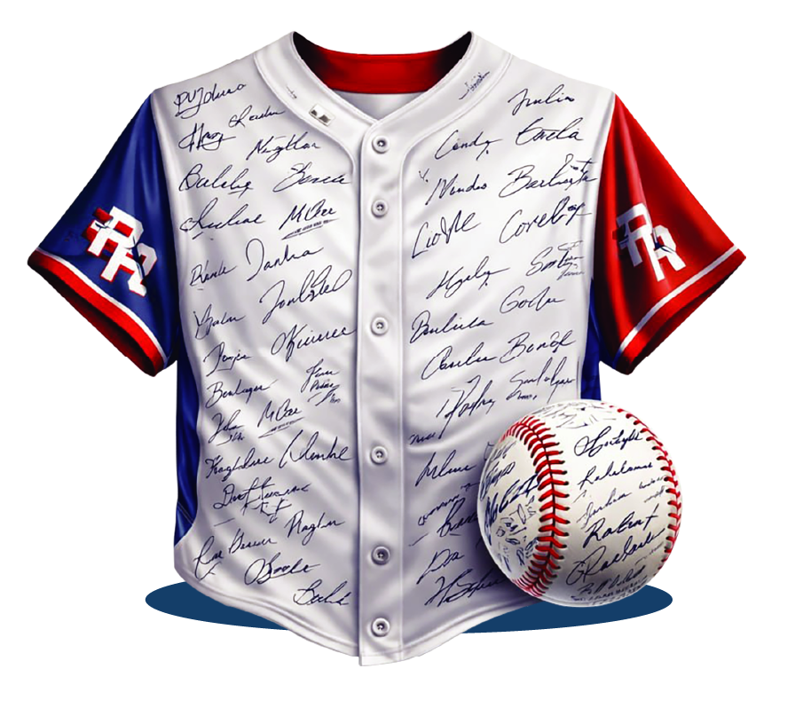 Camisa y bola oficial autografiadas por la selección de Puerto Rico